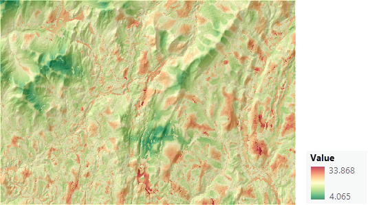 Map of the final cost surface Map of the final cost surface